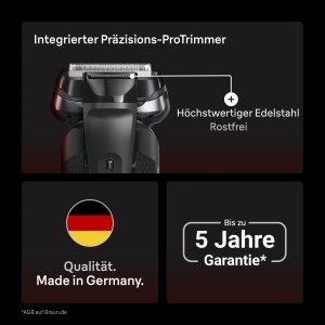 Rasoir electric Braun Series 9 Sport 9110si, negru, 60 min autonomie - Img 7