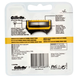 Rasoir Gillette Rec Proshield 4 cu 5 lame, tehnologie FlexBall, trimmer de precizie - Img 3