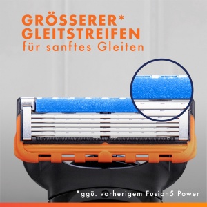 Rasoir pentru barbati Gillette Fusion5, 5 lame, negru, cu trimmer de precizie - Img 3
