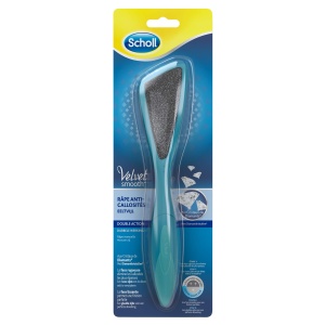 Raspa manuala pentru calcaie Scholl Velvet Smooth, cu cristale de diamant, maner ergonomic