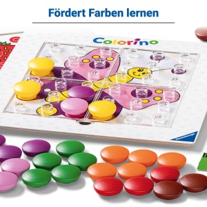 Ravensburger 20959 Marele meu Colorino, joc de invatare care creste odata cu tine - Cum sa faci invatarea culorilor o joaca de copii - Jocul clasic pentru copii de la 1,5 ani - Img 3