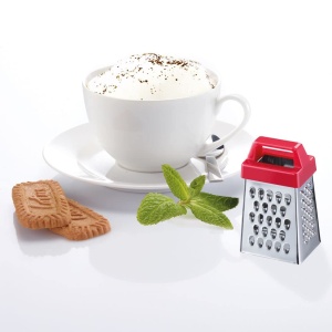 Razatoare Mini Westmark 116922E3 4 suprafete Otel inoxidabil Maner colorat - Img 5