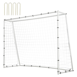Rebounder Fotbal VEVOR XH-02 242x92x184 cm Structura Solida si Plasa Dacron