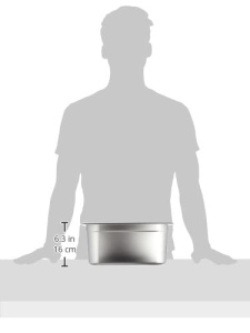 Recipient GN Lacor 66315Z 13 Inox 176x325x150 mm - Img 4