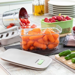 Recipient pentru conservarea alimentelor InnovaGoods Prefo capac etans materiale reciclabile - Img 3