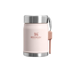 Recipient termic STANLEY 1913, 400 ml, inox, culoare Rose Quartz, mentine temperatura 7 ore