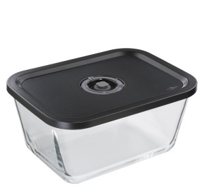 Recipient vacuum pentru alimente Kuchenprofi EASYFRESH XL, 2.7 litri, borosilicat