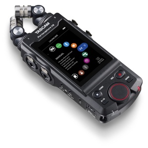 Recorder Portabil Tascam Portacapture X8, 62 Canale, 32-bit192-kHz, Negru