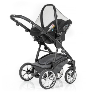 Reer 87011 Plasa anti-insecte pentru scoica bebelusi extra mare negru - Img 3