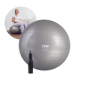 Reer Gymnastikball Mama 2025 Gri Anti-Burst 65cm
