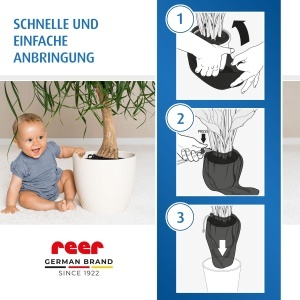 Reer Set Protectie Ghivece 2 Bucati Nylon Negru pentru Ghivece pana la 30 cm - Img 6