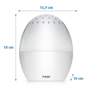 Reer Starlino Proiector Lumini LED pentru Copii Timer 30 Minute Baterii - Img 10