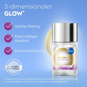 Refinantor lichid pentru piele NIVEA LUMINOUS630, 100 ml, AHA 4, PHA 1 - Img 3