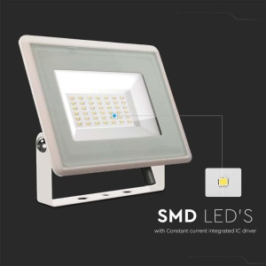 Reflector LED V-TAC VT-4934-W 30W Alb Rece cu 5 Ani Garantie - Img 7