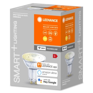 Reflektor LED cu WiFi LEDVANCE SMART, GU10, Dimmabil, Lumina Calda 2700K, 4 buc - Img 4