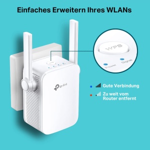Repetitor Wi-Fi TP-Link RE305 AC1200, 1167 Mbits, 2 antene externe, alb - Img 4