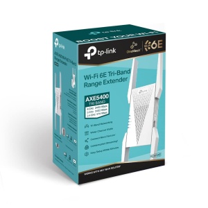 Repetitor WiFi TP-Link RE815XE, Tri-Band, 5400 Mbps, 4 antene externe - Img 4