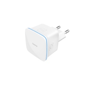 Repetitor WLAN Hama N300, 300 Mbits, 2,4 GHz, Alb