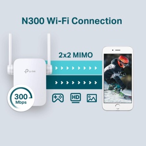 Repetitor WLAN TP-Link TL-WA855RE, 300 Mbits, 2 antene externe, alb - Img 4