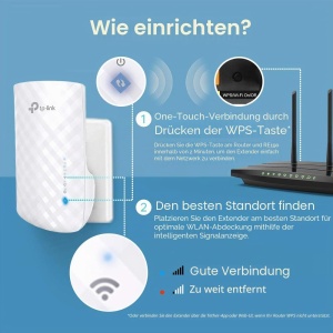 Repetor Wi-Fi TP-Link RE190 AC750, Dual Band 750 Mbps, Plug Play - Img 4