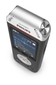 Reportofon digital Philips VoiceTracer DVT2110 2 microfoane High-Fidelity 8GB memorie interna