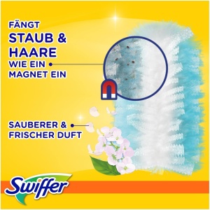 Rezerve lavete Swiffer Staubmagnet 25 bucati cu parfum Febreze capteaza de 3 ori mai mult praf si par - Img 4