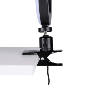 Ringlicht Handy Grundig 15,6cm - 48 LEDs, 3 Modi de Lumina, USB - Img 5