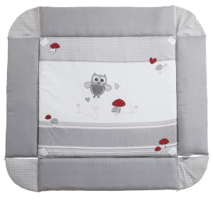 Roba Baby Nest 4in1 Adam Eule, Saltea multifunctionala cu protectie, 125x115 cm - Img 3