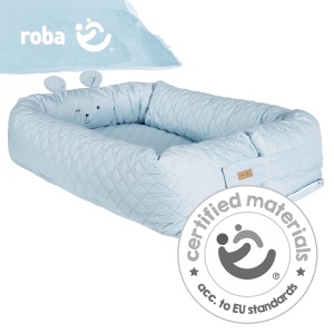 Roba Babylounge Style Benny Hellblau 0-6 Luni Multifunctional - Img 7