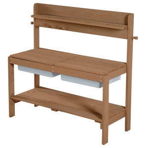 Roba Bucatarie de Gradina pentru Copii - Teak, 2 Wanne, Usor de Curatat