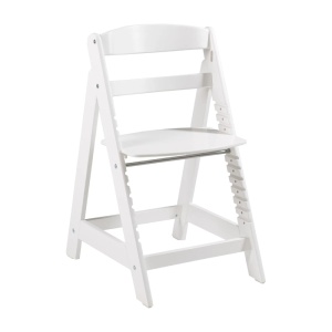 Roba Sit Up Click Scaun Inalt Evolutiv din Lemn Alb pentru Copii si Tineret - Img 2