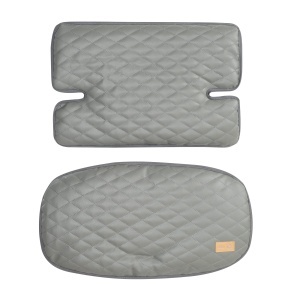Roba Sit Up Luxe Set 2 Piese Husa Scaun Inalt PU-Leder Gri Modern