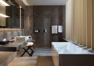 Robinet de baie hansgrohe Metropol, Unterputz, Bronz periat, cu umsteller - Img 3