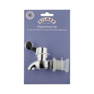 Robinet de Bauturi KILNER, Inox, Compatibil cu Dispensere de 3,5 si 8 L - Img 1