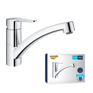 Robinet de bucatarie GROHE StartGo, crom, cu 140 rotire, montare usoara
