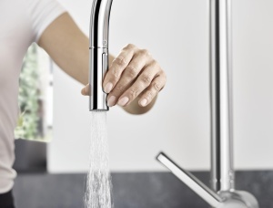 Robinet de bucatarie hansgrohe Talis M54, crom, 360 rotire, dus extractibil - Img 7
