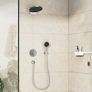 Robinet de dus hansgrohe DuoTurn S, 2 functii, crom, design ultraflat - Img 9