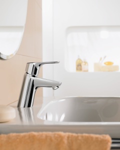 Robinet hansgrohe Focus, crom, inaltime 70mm, cu temperatura reglabila - Img 3