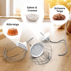 Robot de bucatarie Bosch Seria 4 MUM54251, bol 3,9 L, blender 1,25 L, masina de tocat carne, storcator de citrice, taietor de cubete, carlig de aluat, tel, tel, tocator continuu, 3 felii, 900 W, alb/argintiu - Img 4