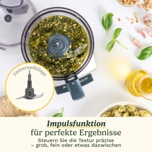 Robot de bucatarie Cuisinart FlexPrep 1,1L, inox, multifunctional - Img 4