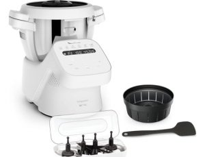 Robot de bucatarie multifunctional Moulinex Companion HF8401F1, 3L, 12 programe, gri
