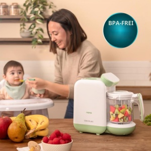 Robot de bucatarie pentru bebelusi Cecotec Nana BabyCare, 4 in 1, BPA-free - Img 6