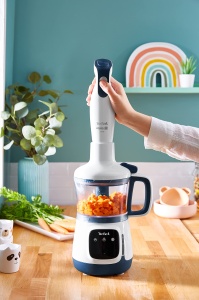 Robot de bucatarie Tefal HB55W4 Yummy Gourmet, 1000 ml, albalbastru - Img 7