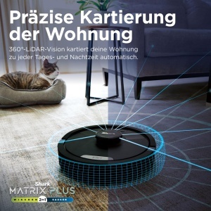 Robot de curatenie Shark Matrix Plus 2-in-1 Negru WiFi LiDAR - Img 9