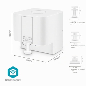 Roboter deget inteligent Nedis BTSFR10WT, Bluetooth, 1000 mAh, Alb - Img 7