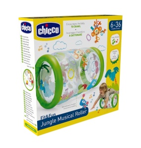 Rola Muzicala Chicco Jungle, 2-in-1, cu efecte sonore, pentru copii 6 luni - 3 ani - Img 7