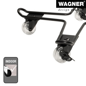 Rola pentru plante WAGNER DRAHT 33 x 7 cm, capacitate 60 kg, otel negru - Img 4