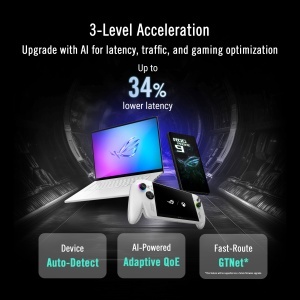 Router Gaming ASUS ROG Rapture GT-BE19000AI Tri-Band, WiFi 7, 3500 sq. ft. - Img 3