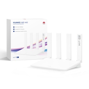 Router HUAWEI WiFi AX3 New, Wi-Fi 6, viteza 3000 Mbits, alb