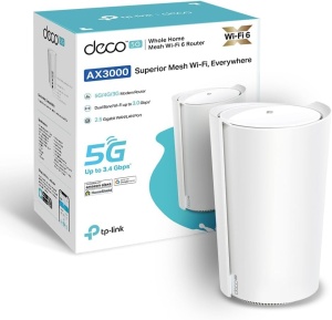 Router LTE TP-Link Deco X3000-5G, Wi-Fi 6, 3.4 Gbits, 2.5 Gbits Port